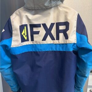 FXR Blue and Beige Jacket